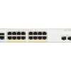 Cisco C1300-16P-2G 1U rackmount Ethernet switch with SFP slots