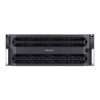 Hikvision DS-A81024S front view Hikvision 24-slot storage system rackmount DS-A81024S rear panel with ports Hikvision enterprise surveillance storage server Hikvision DS-A81024S with hard drives installed Hikvision 24-bay storage solution for CCTV