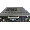 D-Link DMC-540SSC fiber media converter front panel view D-Link DMC-540SSC showing RJ-45 and SC fiber ports D-Link DMC-540SSC compact metal housing side view Fiber cable connected to D-Link DMC-540SSC SC port LED indicators on D-Link DMC-540SSC during operation D-Link DMC-540SSC installed in network rack or chassis