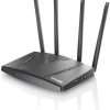 D-Link DWR-M921B/D1 4G LTE router front panel with antennas D-Link DWR-M921B/D1 rear view showing LAN and WAN ports SIM card slot on the D-Link DWR-M921B/D1 router D-Link DWR-M921B/D1 router setup with multiple connected devices D-Link DWR-M921B/D1 dual antenna design for stronger signal D-Link DWR-M921B/D1 router in a small office network setup