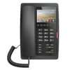 Fanvil H601W WiFi Hotel IP Phone front design Fanvil H601W wall-mounted hotel IP phone Fanvil H601W wireless SIP phone in hotel room Fanvil H601W compact VoIP hospitality device Fanvil H601W dual-band WiFi IP phone Fanvil H601W programmable key hotel phone