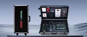 Fanvil SC‑BR01 broadcast demo case kit Fanvil broadcast intercom demo showcase box Fanvil SC‑BR01 portable SIP demo case setup Fanvil broadcast and intercom demo equipment SC‑BR01 demonstration case with network interfaces Fanvil SC‑BR01 training and sales demo kit