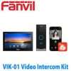 Fanvil VIK-01 video intercom kit indoor and outdoor units Fanvil VIK-01 touchscreen indoor station display Fanvil VIK-01 i60 video door phone with camera Fanvil VIK-01 smart home intercom installation Fanvil VIK-01 mobile app remote door unlock Fanvil VIK-01 WiFi SIP video intercom system