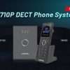 Fanvil W710P DECT phone system base and handset Fanvil W710P wireless IP phone setup Fanvil W710D base station with W610D handset Fanvil W710P cordless VoIP phone display Fanvil W710P business DECT communication system Fanvil W710P wireless office phone solution