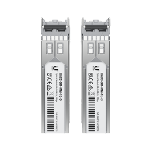 Ubiquiti UACC-OM-MM-1G-D-2 1G Multi-Mode Optical Module 2-Pack