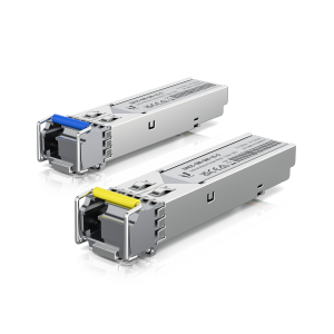 Ubiquiti UACC-OM-SM-1G-S-2 1G Bidirectional Single-Mode Optical Module 2-Pack
