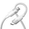VENTION USB C to USB C cable white 1M USB 3.2 Gen 2 cable aluminium alloy connector Fast charging USB C cable VENTION TRGWF White USB C cable premium design High speed 10Gbps USB-C cable Durable aluminium USB C connector