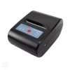 58P1 mobile printer front view Portable Bluetooth receipt printer 58mm Handheld thermal printer 58P1 Mobile POS printer printing receipt Compact wireless printer 58P1 58mm receipt printer with battery