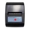 58P1 mobile printer front view Portable Bluetooth receipt printer 58mm Handheld thermal printer 58P1 Mobile POS printer printing receipt Compact wireless printer 58P1 58mm receipt printer with battery