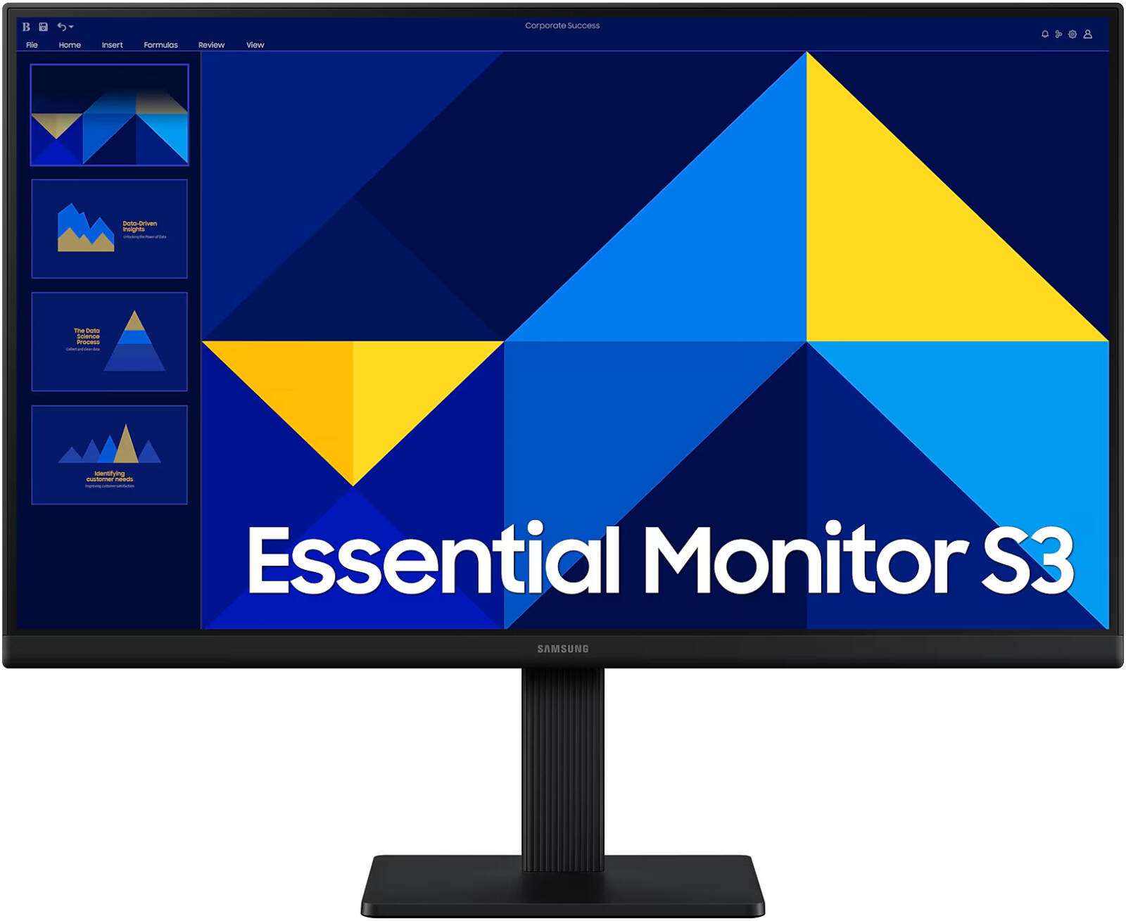 Samsung S3 S30GD 22 inch IPS monitor front vie