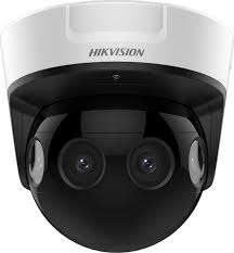 Hikvision DS-2CD6924GO-HIS 8MP PanoVu camera Hikvision 180 degree panoramic security camera Hikvision multi-lens outdoor IP camera Hikvision PanoVu 8MP surveillance camera Hikvision panoramic CCTV camera with IR Hikvision DS-2CD6924GO-HIS network camera