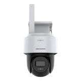 Hikvision DS-2CFSP4 4G solar PT camera Hikvision solar powered outdoor CCTV camera 4MP Hikvision wireless security camera Hikvision PT camera with solar panel Outdoor Hikvision 4G surveillance camera Hikvision full-color solar security camera