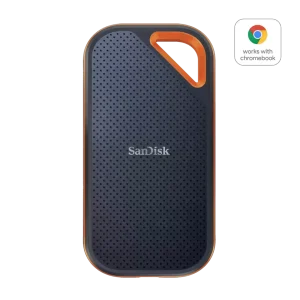 SanDisk Extreme PRO Portable SSD V2 with USB 3.2 high-speed connectivity