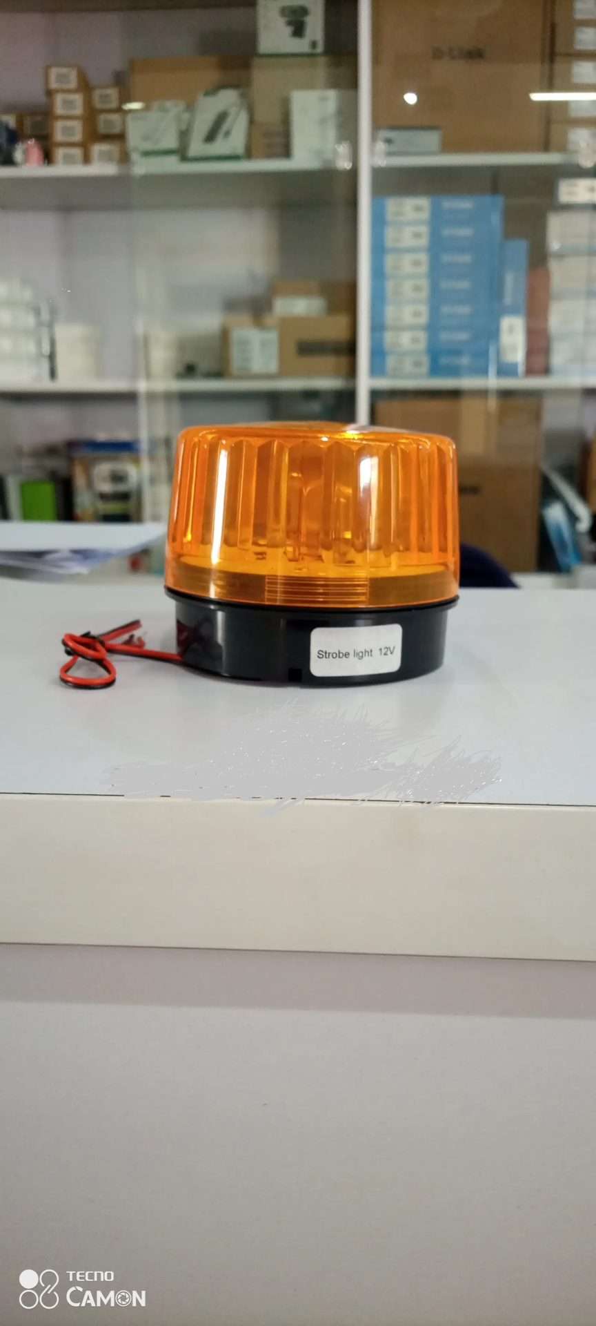 SD-80Y Yellow Alarm Strobe Light
