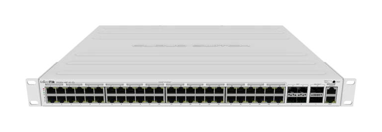 MikroTik PoE switch with 48 Gigabit ports