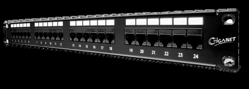 GIGANET GN-C6A-UTP-PP-24 Patch Panel