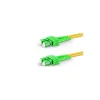 Lightwave LW-PC-SCA-SCA-DX-SM-5M Fiber Patch Cord SC APC connectors