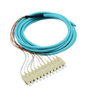 Lightwave LC APC multimode fiber pigtail