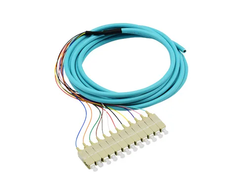 Lightwave LC APC multimode fiber pigtail