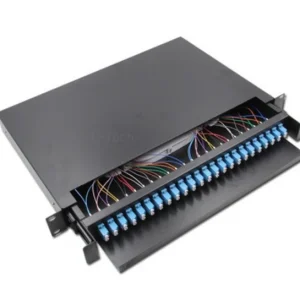 24-port fiber optic distribution frame for data centers