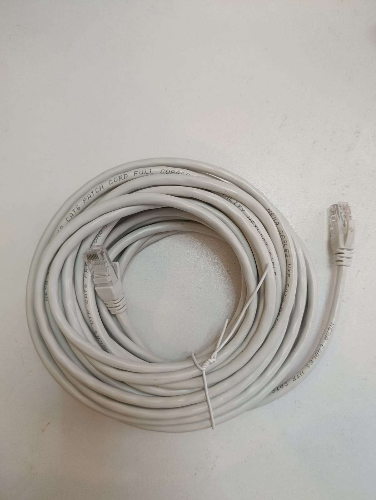 NEXA CAT6 UTP 10M grey Ethernet cable