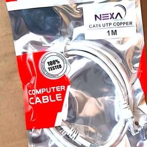 NEXA Copper CAT6 UTP Patch Cord 1M