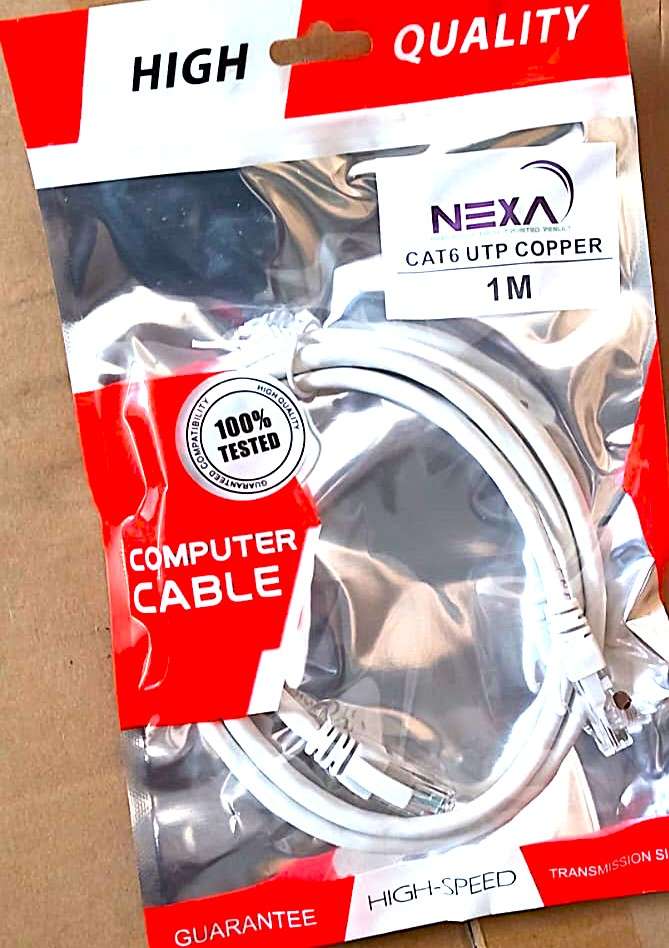 NEXA Copper CAT6 UTP Patch Cord 1M