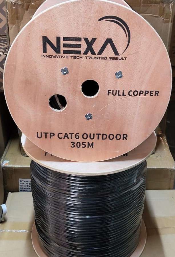 NEXA UTP CAT6 Outdoor Full Copper Cable 305M