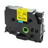 Brother TZ2-641 black on yellow laminated labeling tape