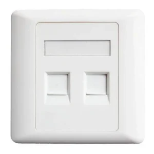 Easenet CAT6 Dual Faceplate