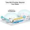 TL-MR100-Outdoor outdoor LTE Wi-Fi router mounted on a pole