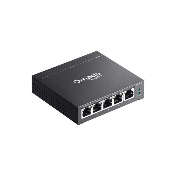 TP-Link ES205GP Omada 5-Port Gigabit Easy Managed PoE+ Switch - Image 4