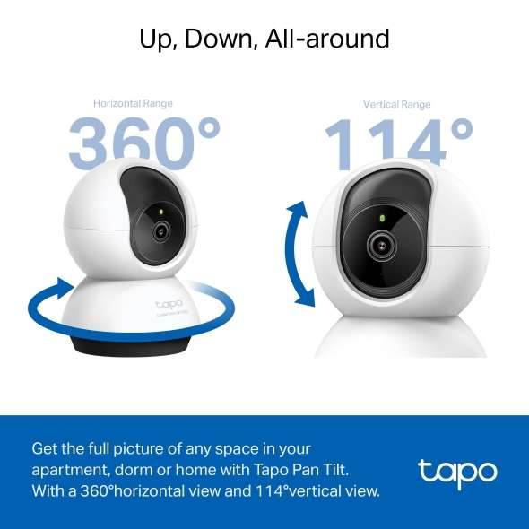 TP-Link Tapo C220 Pan Tilt Home Security Wi-Fi Camera - Image 3