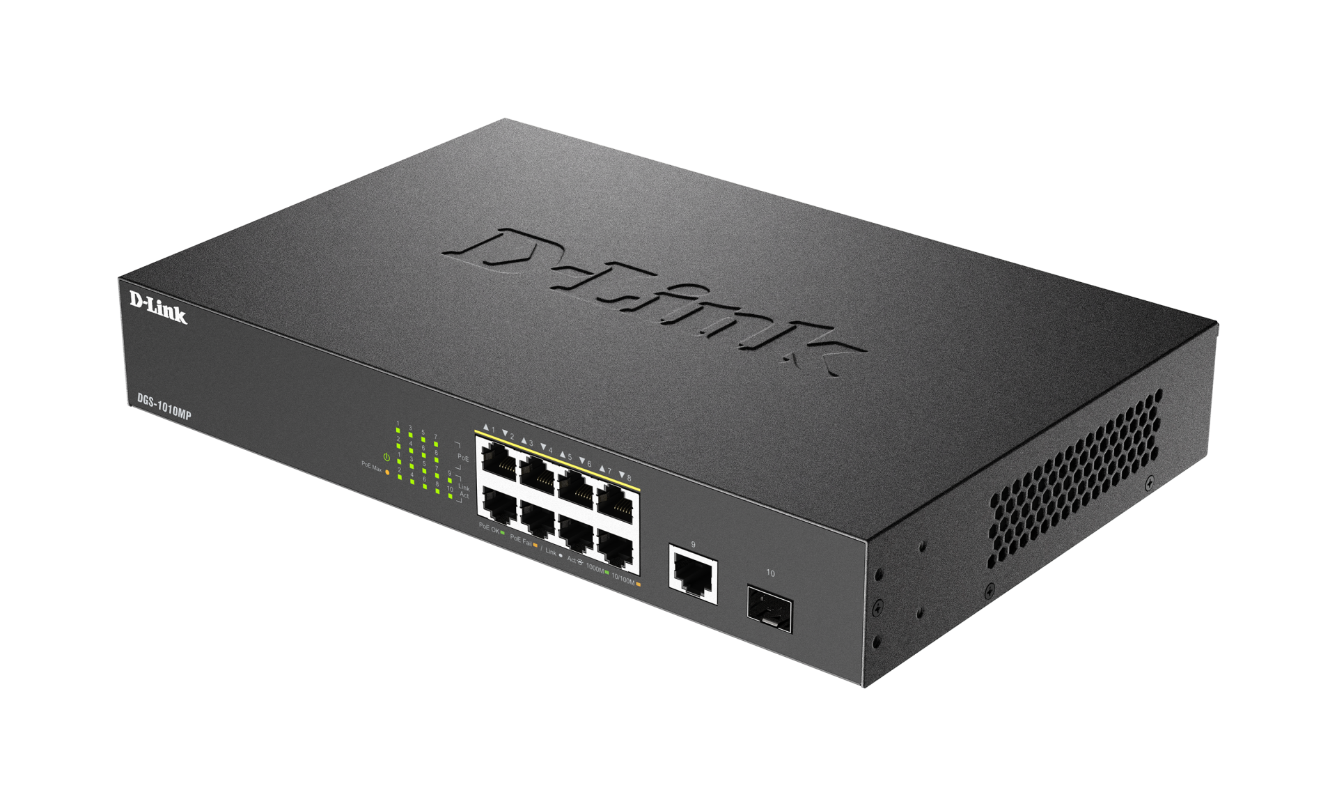 DGS-1010MP 10-Port Gigabit PoE Switch2