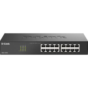 DGS-1016C 16-Port Gigabit Unmanaged Switch