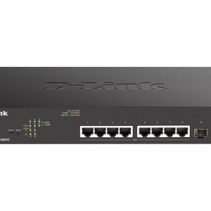 DGS-1100-10MPV2 8-Port Gigabit PoE Smart Managed Switch