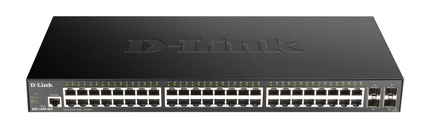 DGS-1250-52X 48-Port Smart Managed Gigabit Switch - Image 3