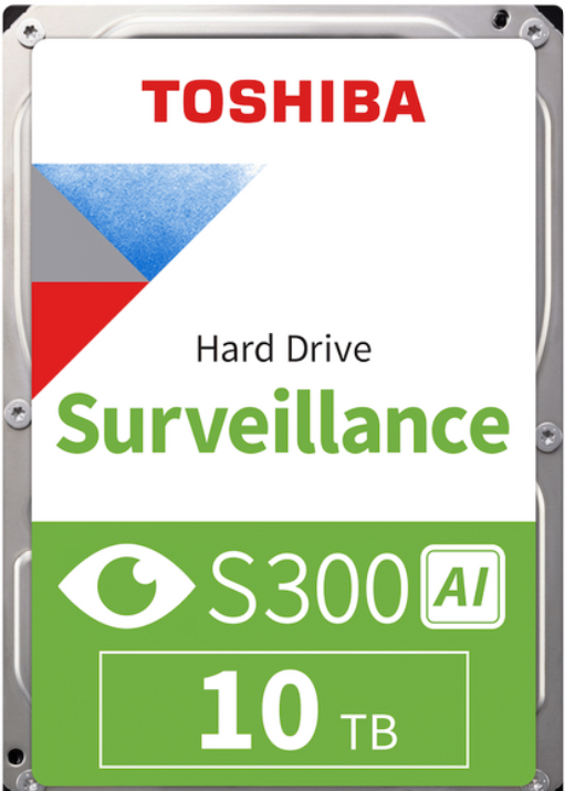Toshiba HDEB026ZSA51F 10TB S300 AI HDD