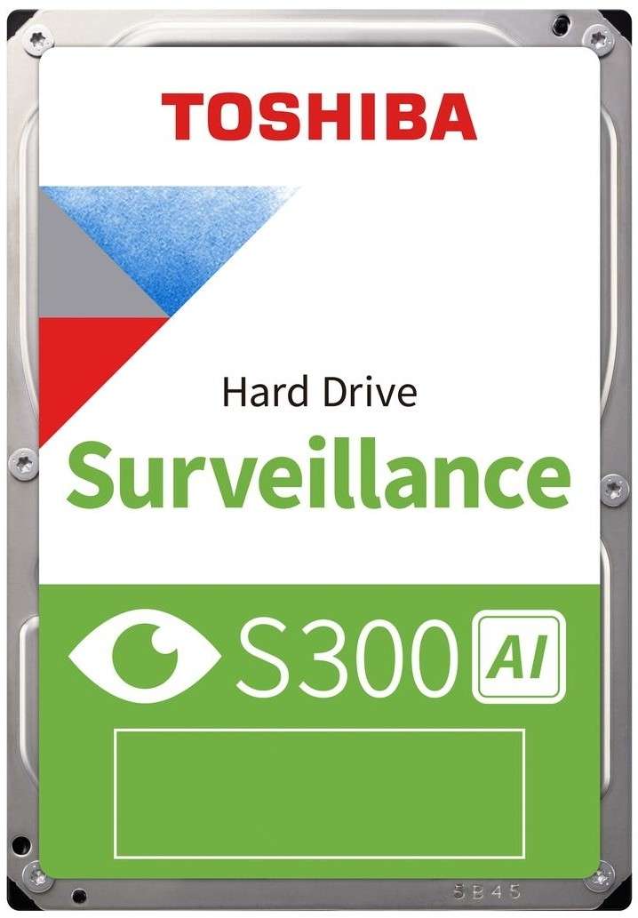 Toshiba S300 AI Surveillance 8TB Hard Drive