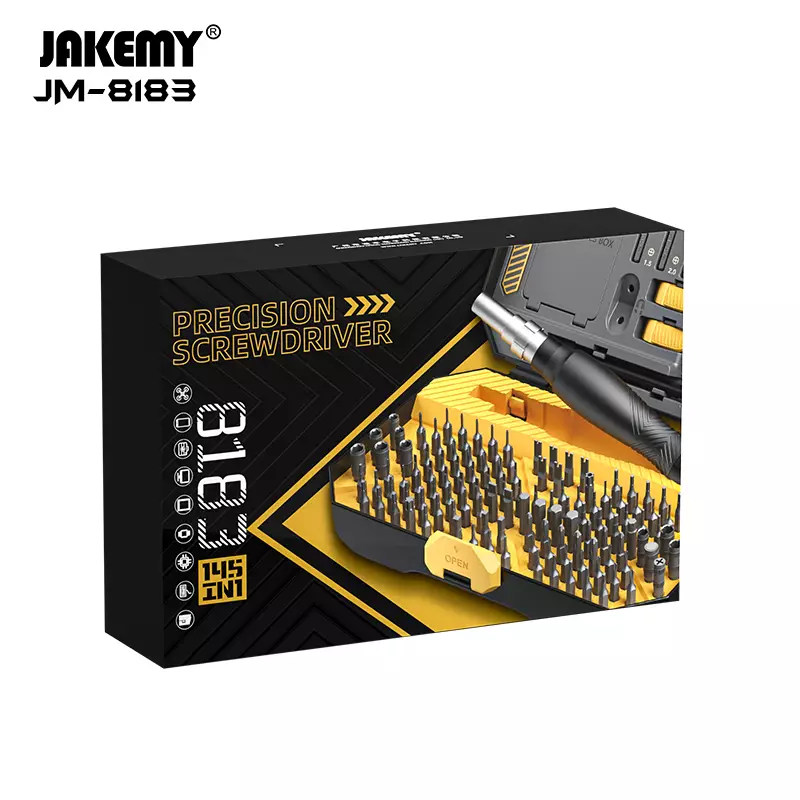 JM-8183 Screwdriver Toolset closed