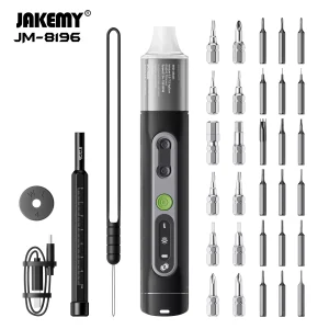 JM-8196 Electric Screwdriver Toolset screws